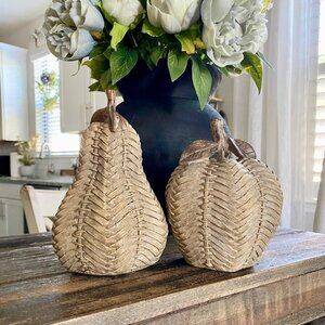 Apple & Pear Fruit Decor Set